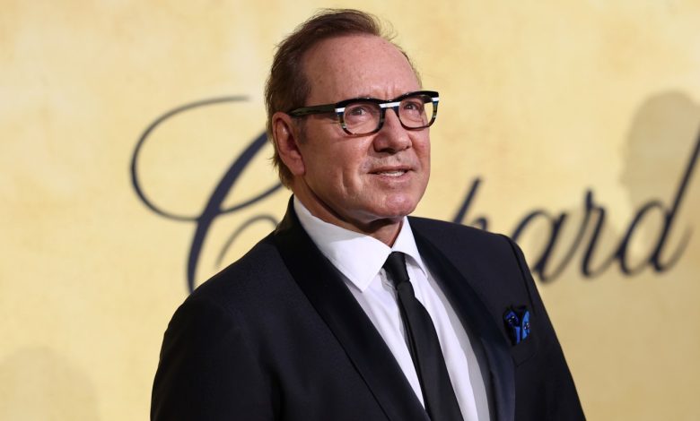 Kevin Spacey attends the amfAR Gala Cannes presented by Chopard at Hotel du Cap-Eden-Roc in France on May 22, 2025.