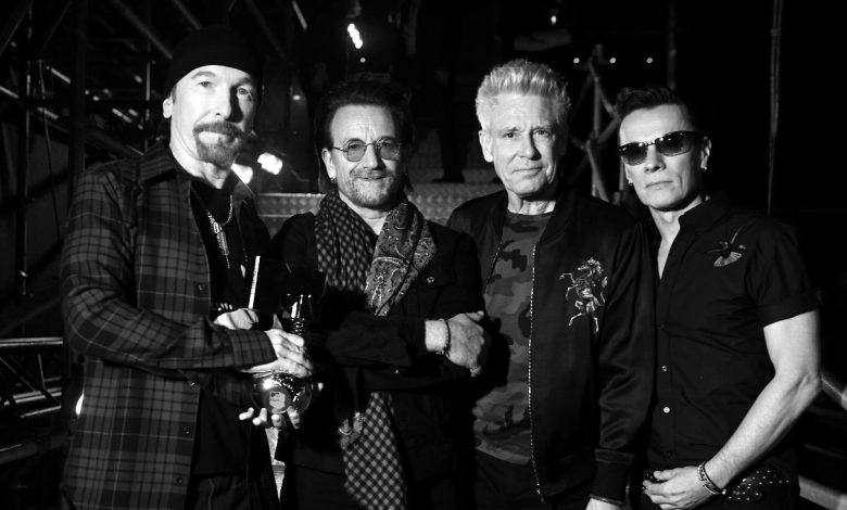 U2: The Edge, Bono, Adam Clayton and Larry Mullen Jr.