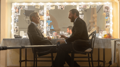 George Clooney and Adam Sandler in