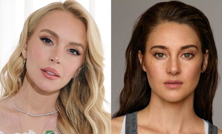 Lindsay Lohan Shailene Woodley