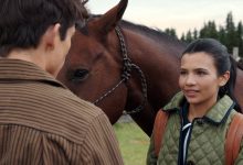 (L to R) Ashby Gentry as Alex, Nikki Rodriguez as Jackie in episode 206 of My Life with the Walter Boys.
