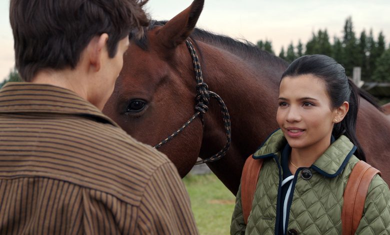 (L to R) Ashby Gentry as Alex, Nikki Rodriguez as Jackie in episode 206 of My Life with the Walter Boys.