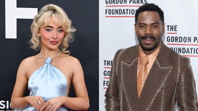 Sabrina Carpenter and Colman Domingo