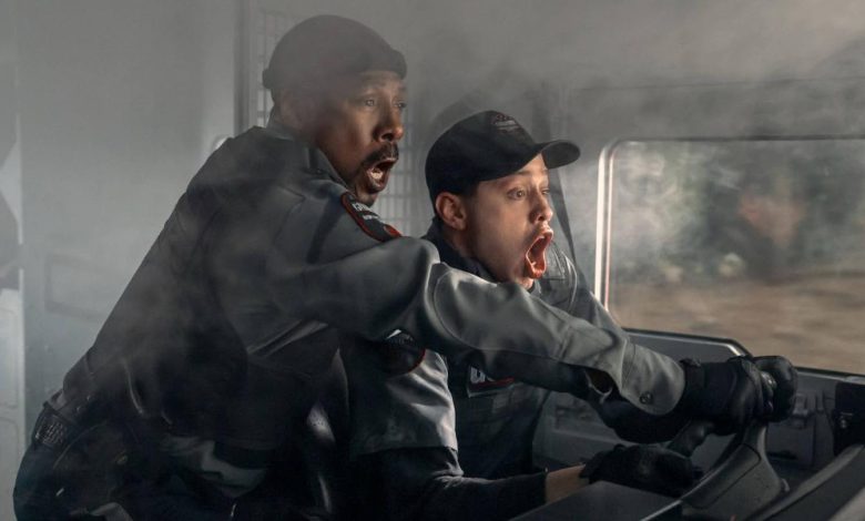 Eddie Murphy and Pete Davidson in
