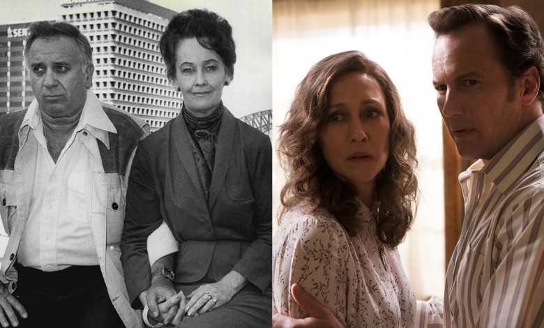 Ed and Lorraine Warren and Vera Farmiga and Patrick Wilson in The Conjuring