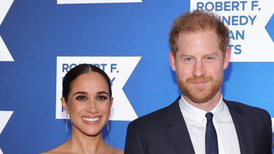 Meghan and Prince Harry attend the Robert F. Kennedy Human Rights Ripple of Hope Gala at the New York Hilton on Dec. 6, 2022.