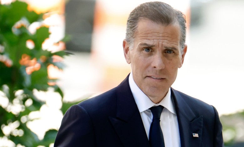 Hunter Biden is photographed in Wilmington, Delaware on June 7, 2024.