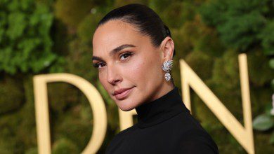 Gal Gadot attends the 82nd Golden Globes at the Beverly Hilton in Los Angeles on Jan. 5, 2025.