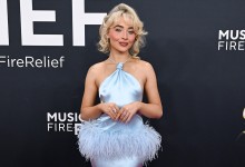 Sabrina Carpenter at the 67th GRAMMY Awards held at the Crypto.com Arena on February 2, 2025 in Los Angeles, California.