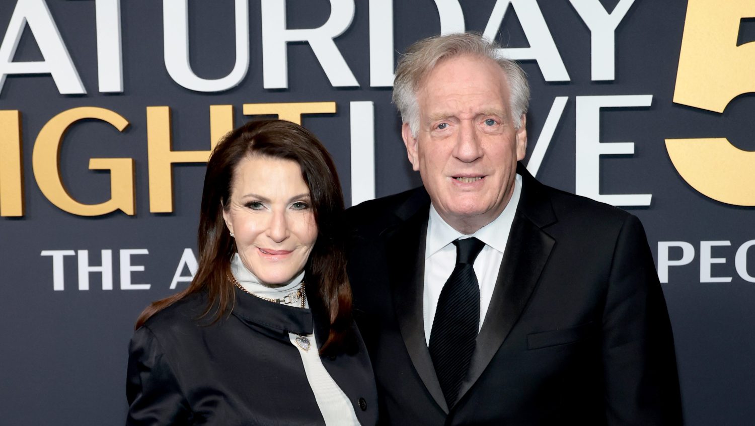 Robin Zweibel and Alan Zweibel attend SNL50: The Anniversary Special on February 16, 2025 in New York City.