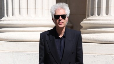 Jim Jarmusch at the Saint Laurent show as part of Paris Fashion Week on June 24, 2025.