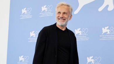 Christoph Waltz attends the ‘Frankenstein’ photocall during the 82nd Venice Film Festival on August 30, 2025.