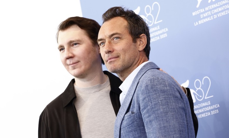 Paul Dano and Jude Law in Venice for