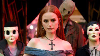 Madelaine Petsch attends The Strangers: Chapter 2 Special Screening at AMC Century City 15 on September 16, 2025 in Los Angeles, California.
