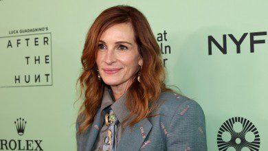 Julia Roberts ahead of the NY Film Festival