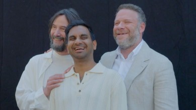 Keanu Reeves, Aziz Ansari and Seth Rogen in 'Good Fortune.'
Keanu Reeves - Aziz Ansari - Seth Rogen - Good Fortune - THR ...