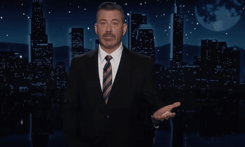 Jimmy Kimmel during his return on