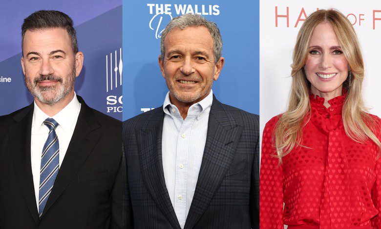 Jimmy Kimmel Bob Iger Dana Walden