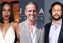Kerry Washington, Greg Berlanti and Joseph Gordon-Levitt