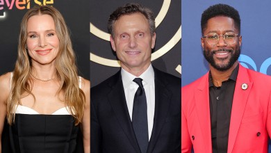 Kristen Bell, Tony Goldwyn and Nate Burleson