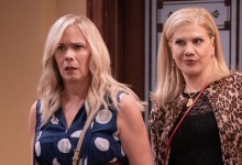 (L to R) Leanne Morgan and Kristen Johnston as Carol in Episode #103 of Leanne.