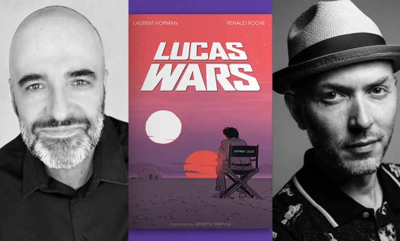 Laurent Hopman, cover of Lucas Wars, Renaud Roche