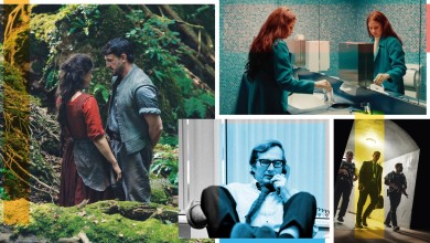 Clockwise from top right: 'The Currents,' 'A House of Dynamite,' 'Cover-Up' and 'Hamnet.'
Courtesy of TIFF; Eros Hoagland...