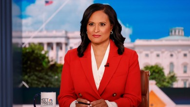 Kristen Welker, Moderator, appears on Meet the Press in Washington D.C., Sunday, August 31, 2025