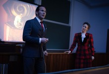 Patrick Wilson as Ed Warren and Vera Farmiga as Lorraine Warren in New Line Cinema’s The Conjuring: Last Rites
