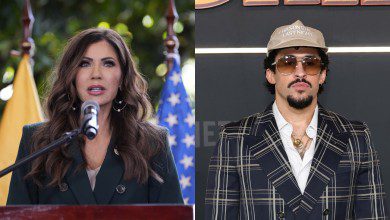 Kristi Noem and Bad Bunny