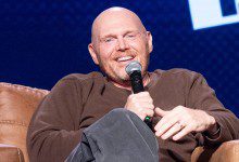 Bill Burr speaks onstage during SiriusXM presents Conan O
