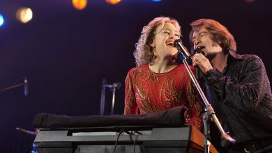 (L to R) Kate Hudson as Claire Sardina and Hugh Jackman as Mike Sardina in director Craig Brewer