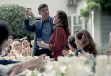 Kyle Chandler as Paul and Diane Lane as Ellen in Anniversary.