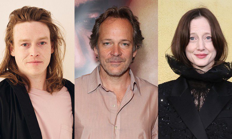 Caleb Landry Jones, Peter Sarsgaard, Andrea Riseborough