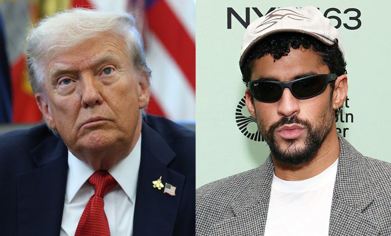 Donald Trump and Bad Bunny