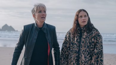 Emma Thompson and Ruth Wilson in Down Cemetery Road