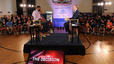 LeBron James and ESPN