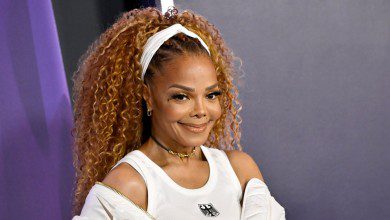 Janet Jackson, recipient of the Icon Award, attends the American Music Awards at Fontainebleau Las Vegas on May 26, 2025.
