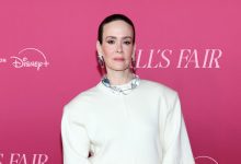 Sarah Paulson attends the world premere of Hulu