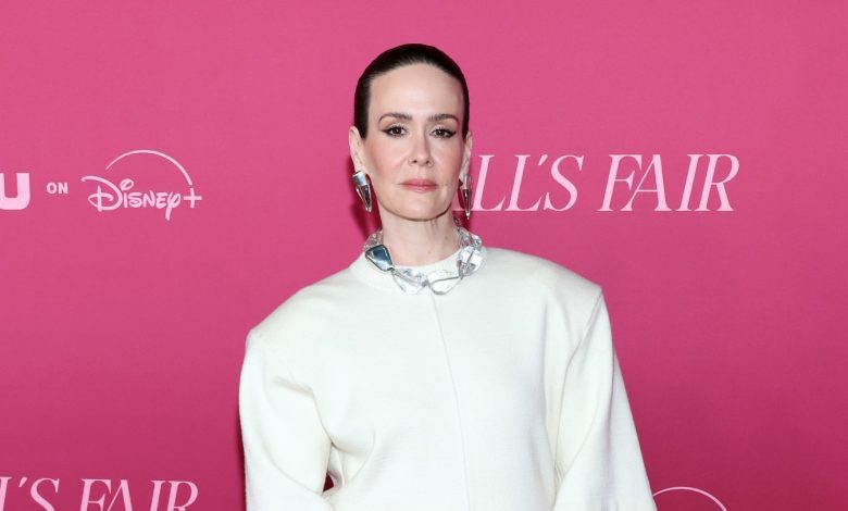 Sarah Paulson attends the world premere of Hulu