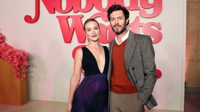 Leighton Meester and Adam Brody attend Netflix