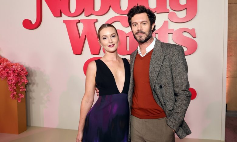 Leighton Meester and Adam Brody attend Netflix