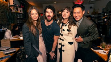 'Wicked' Director Jon M. Chu Dines With Darren Criss, Laufey