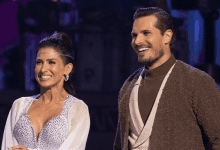 Hilaria Baldwin and Gleb Savchenko on