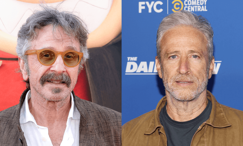 Marc Maron and Jon Stewart