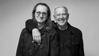 Geddy Lee and Alex Lifeson