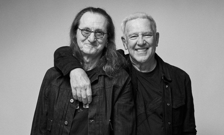 Geddy Lee and Alex Lifeson