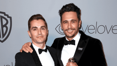 (L-R) Dave Franco and James Franco in 2018.