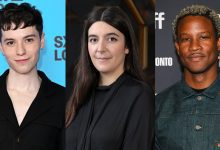 Ellis Howard, director Laura Carreira, and director Akinola Davies Jr.