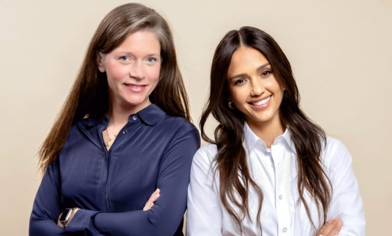 Jessica Alba, Tracey Nyberg on Lady Metalmark Plans at AFM, The Mark'